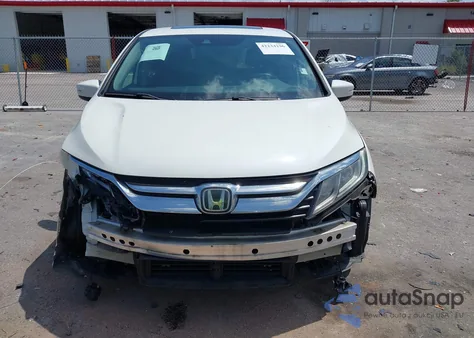 2018 Honda Odyssey Ex-L from USA, damaged, VIN 5FNRL6H76JB111027
